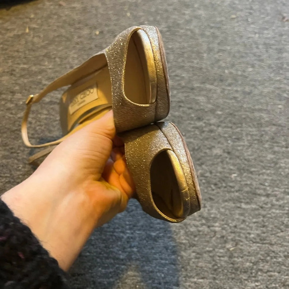Sparkly Jimmy Choo Heels, size 40 - Picture 3 of 11